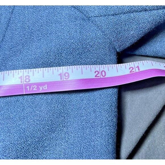 Vintage Pendleton Blazer Womens Size 14 Blue 100% Virgin Wool Jacket Made In USA - Picture 8 of 16